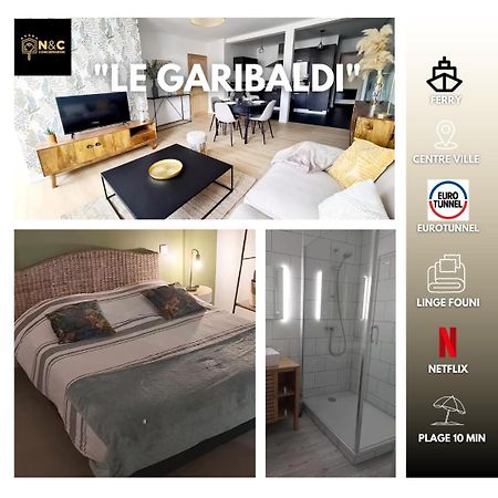 דירות Garibaldi De Calais Fonctionnelle Nouvelle Renovation Jardin Prive מראה חיצוני תמונה